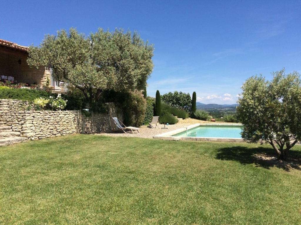 In Gordes, Facing The Entire Luberon Park A Beautiful 5 Bedrooms House Exteriér fotografie