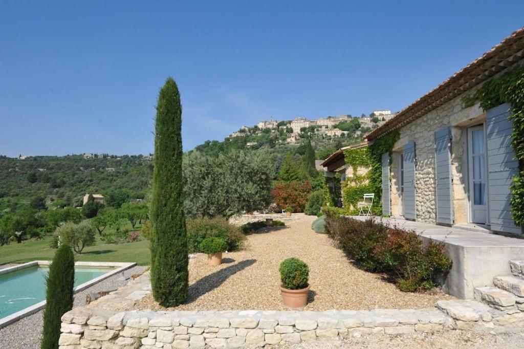 In Gordes, Facing The Entire Luberon Park A Beautiful 5 Bedrooms House Exteriér fotografie