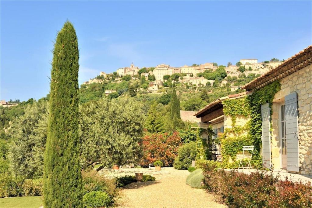 In Gordes, Facing The Entire Luberon Park A Beautiful 5 Bedrooms House Exteriér fotografie