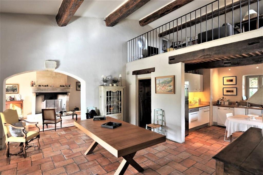 In Gordes, Facing The Entire Luberon Park A Beautiful 5 Bedrooms House Exteriér fotografie