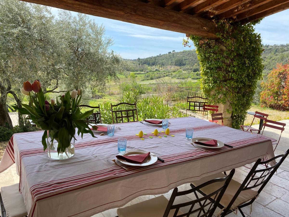 In Gordes, Facing The Entire Luberon Park A Beautiful 5 Bedrooms House Exteriér fotografie