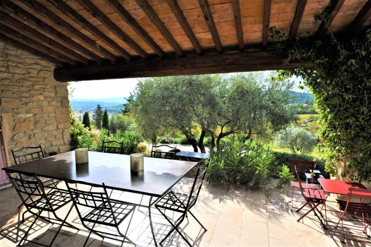In Gordes, Facing The Entire Luberon Park A Beautiful 5 Bedrooms House Exteriér fotografie